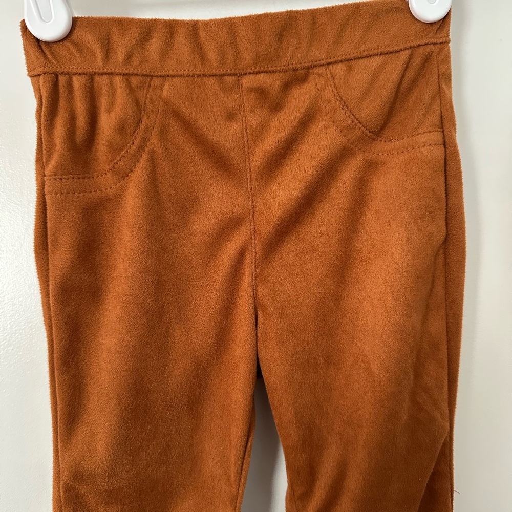 Fringe Southwest Style Flare Pants in Sienna Brown, so soft Bailey’s Blossoms 2T - Picture 3 of 8